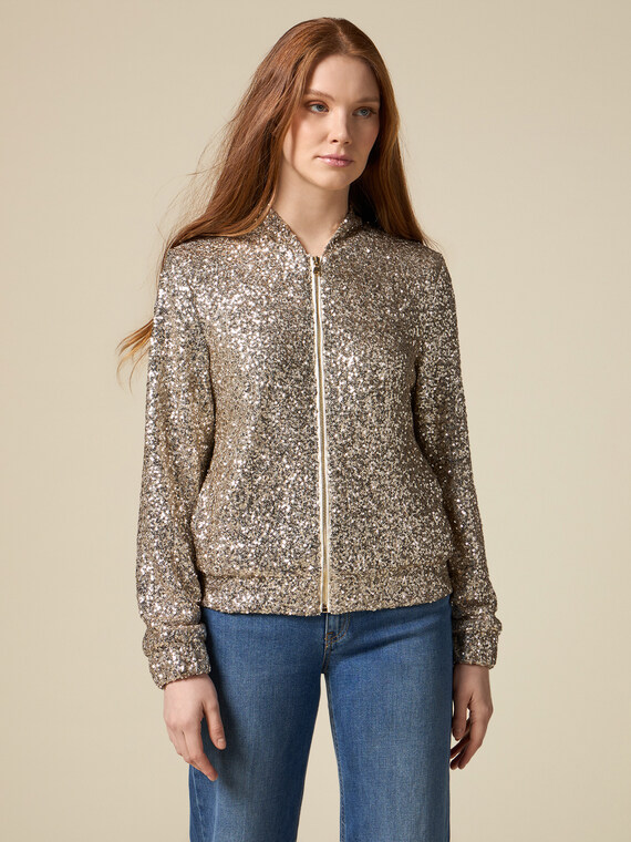 Bomber full paillettes