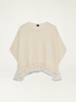 Pull poncho avec volant image number 3