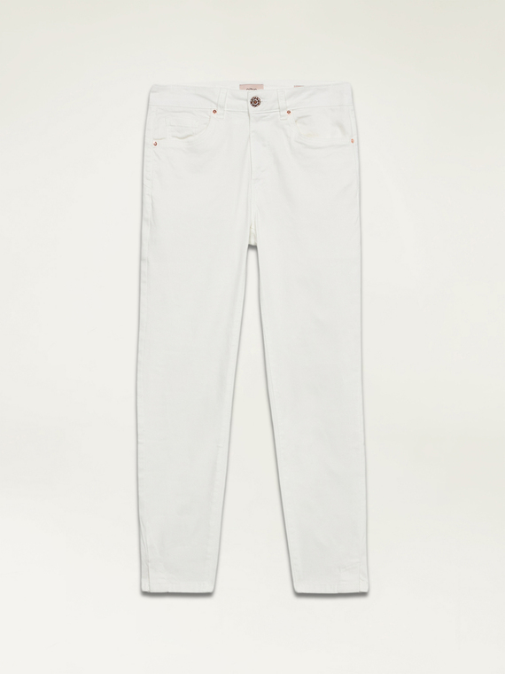 Pantaloni skinny misto tencel