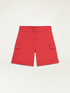 Shorts cargo misto lino image number 4