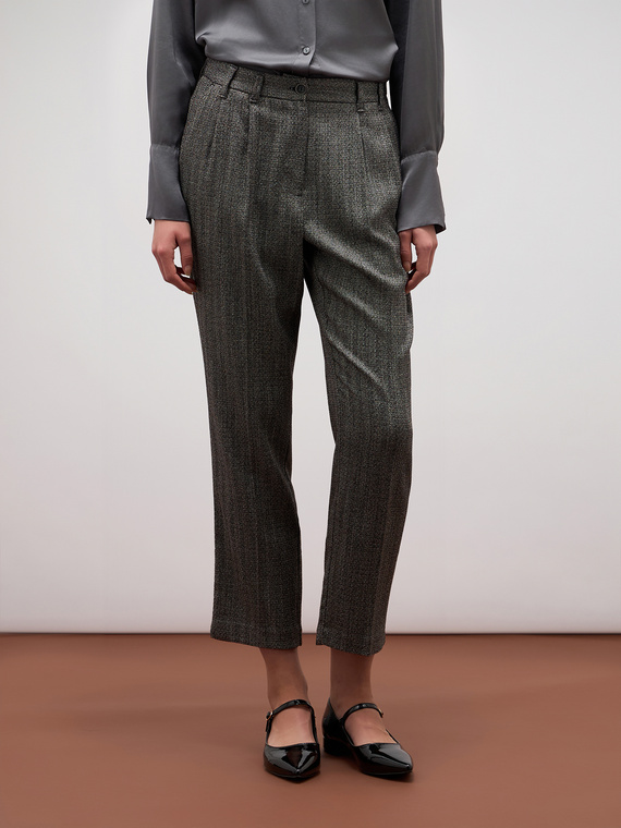 Herringbone trousers