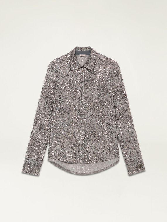 Camicia in paillettes