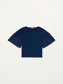 T-shirt with poplin sleeves image number 3