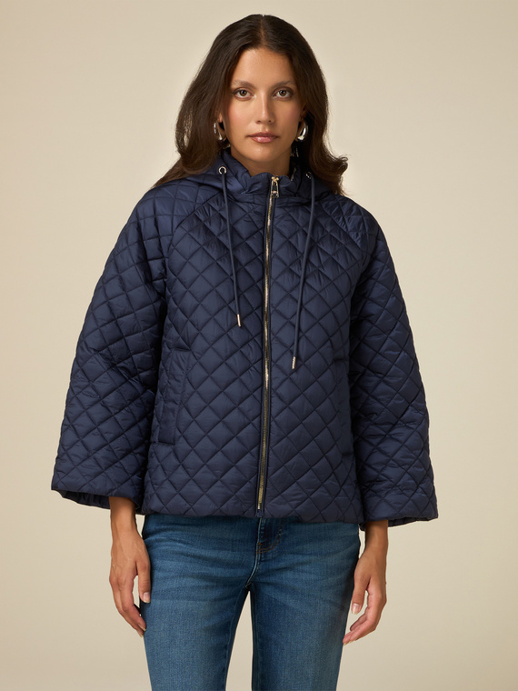 Light quilted down jacket