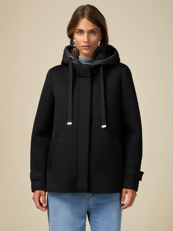 Manteau en néoprène avec gilet rembourré