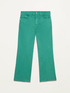 Pantalon little flare en drill de coton image number 4