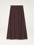 Long viscose skirt image number 4