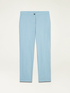 Pantaloni basic misto cotone image number 4