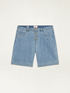 Shorts in denim stone bleached image number 4