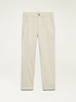 Pantaloni chino misto tencel image number 4