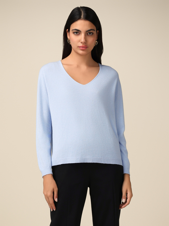 V-neck sweater