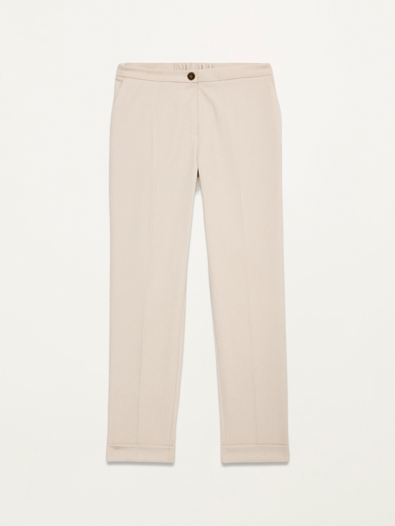 Pantalon droit en velours