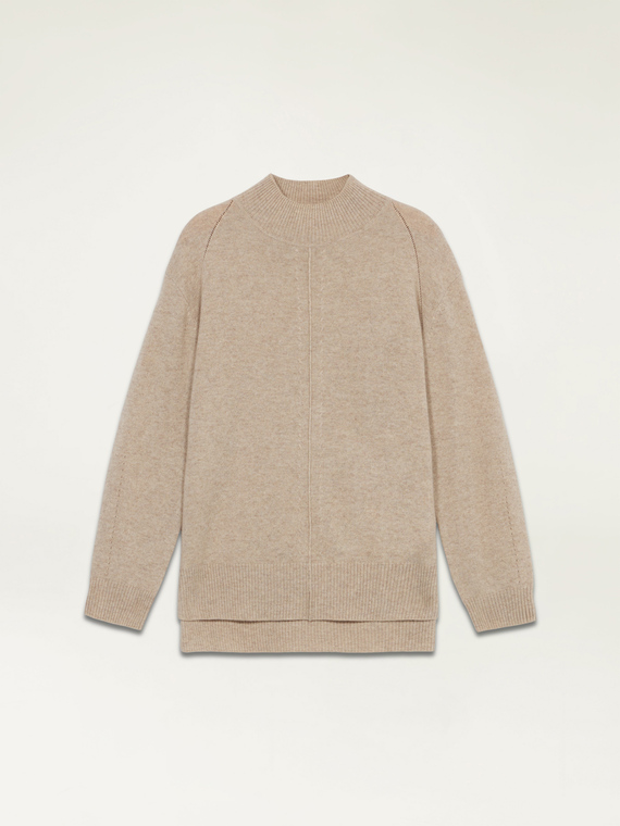 Pure cashmere turtleneck sweater