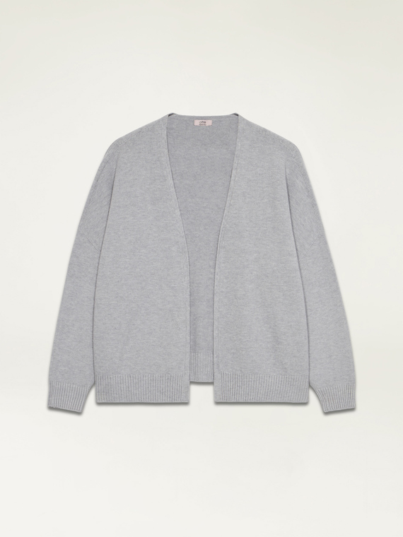 Cardigan senza chiusura