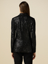 Blazer doppiopetto in paillettes image number 1