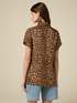 Camicia animalier in viscosa image number 1