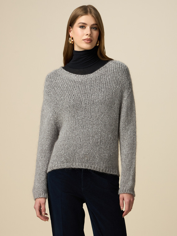 Mohair blend sweater