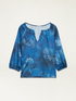 Blusa in raso fantasia image number 3