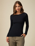 T-shirt misto cashmere image number 0