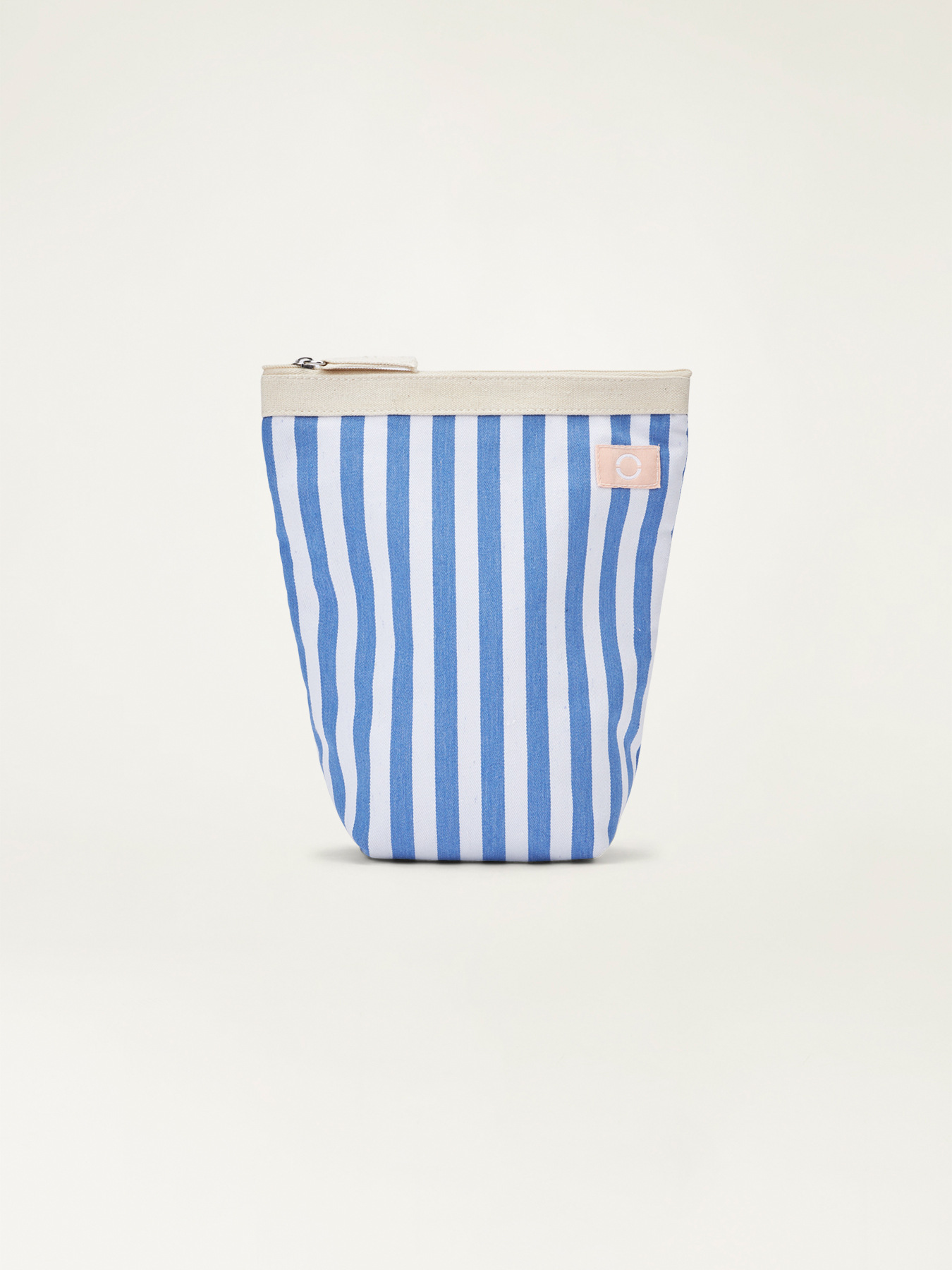 Striped mini pouch image number 0