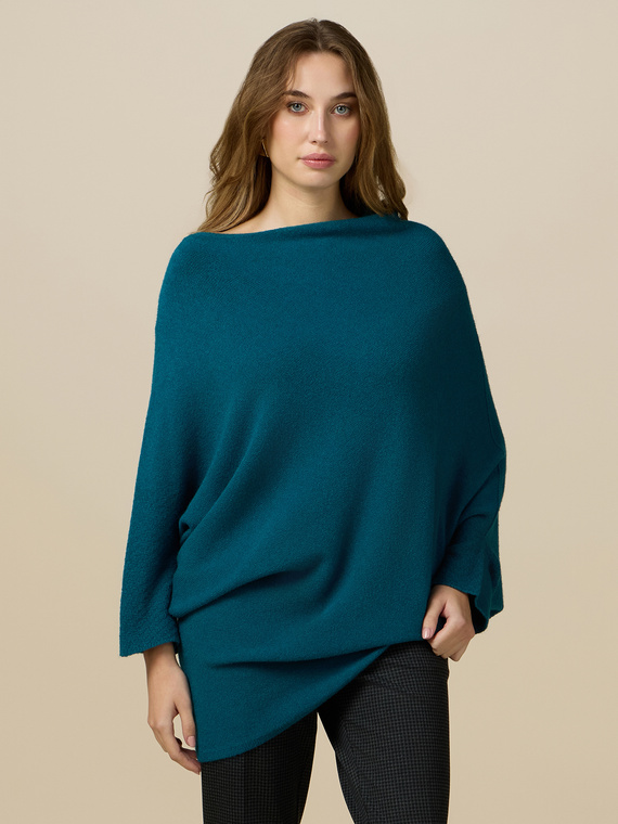 Oversize sweater in comfort viscose