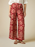 Pantalon large en viscose fantaisie image number 3