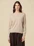 Maglia girocollo in puro cashmere image number 0