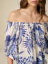 Blusa off shoulders in cotone image number 2