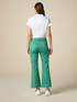 Pantalon little flare en drill de coton image number 1