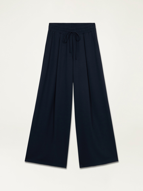 Pantaloni joggers wide leg