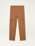 Pantaloni cargo misto lino image number 4