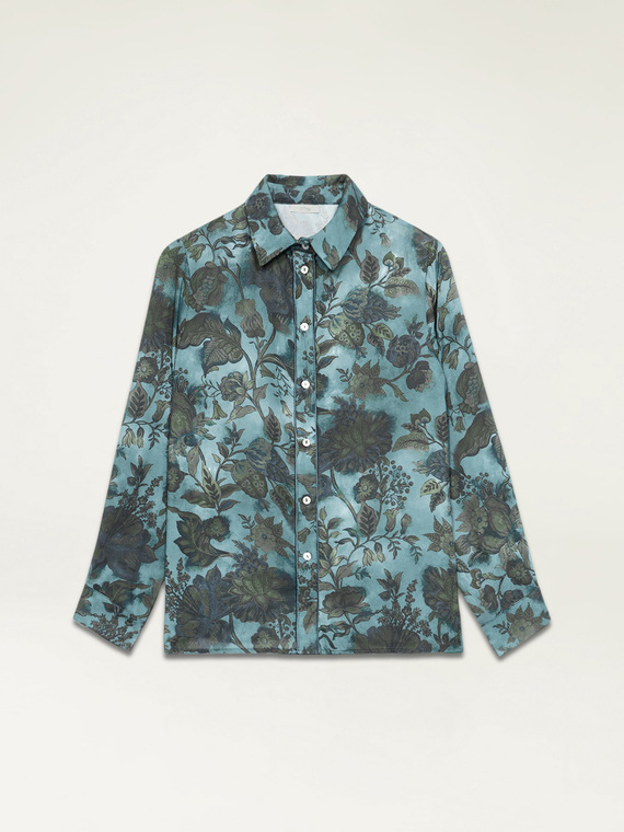 Floral pattern shirt