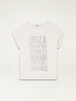 T-shirt con applicazione lettering image number 3