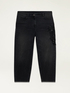 Jeans boyslim con patch gioiello image number 4