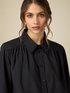Oversized shirt with openwork embroidery image number 2