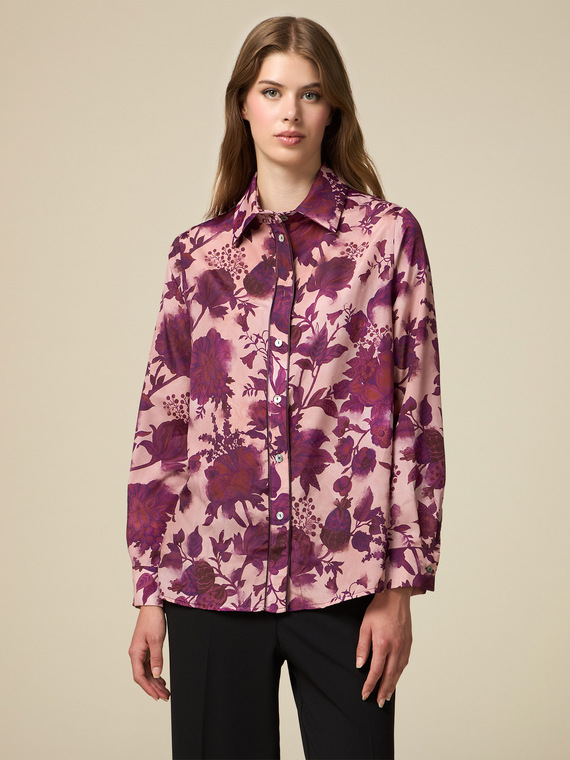 Floral pattern shirt