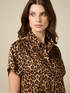 Camicia animalier in viscosa image number 2