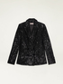 Blazer doppiopetto in paillettes image number 3