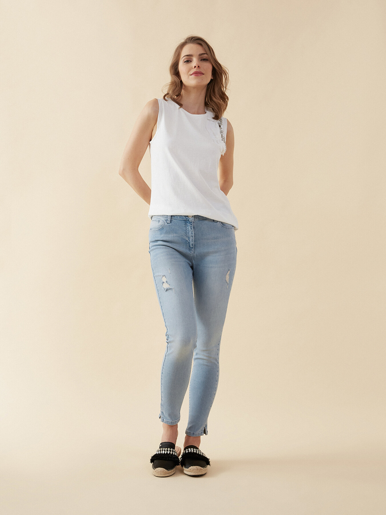 Jeans sale skinny chiari