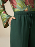 Linen blend Bermuda shorts image number 2