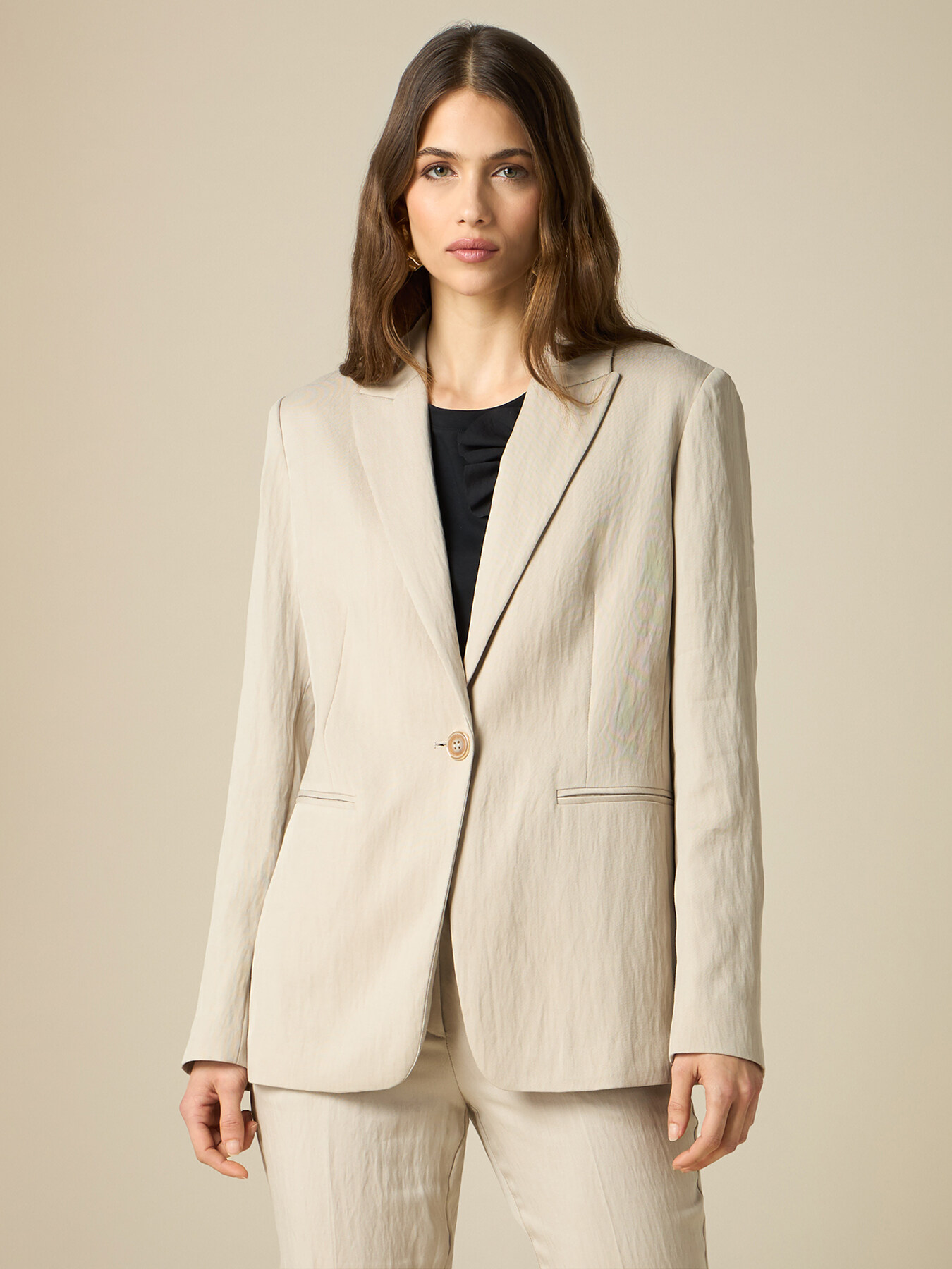 Blazer misto tencel image number 0