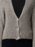 Cardigan misto mohair con bottoni gioiello image number 2