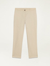 Pantaloni basic misto cotone image number 4