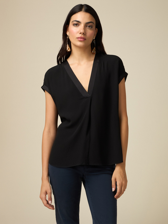 Blusa kimono de viscosa