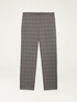 Pantaloni in tessuto jacquard image number 4