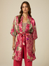 Kimono reversibile in raso image number 2