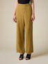 Linen-blend cargo trousers image number 3