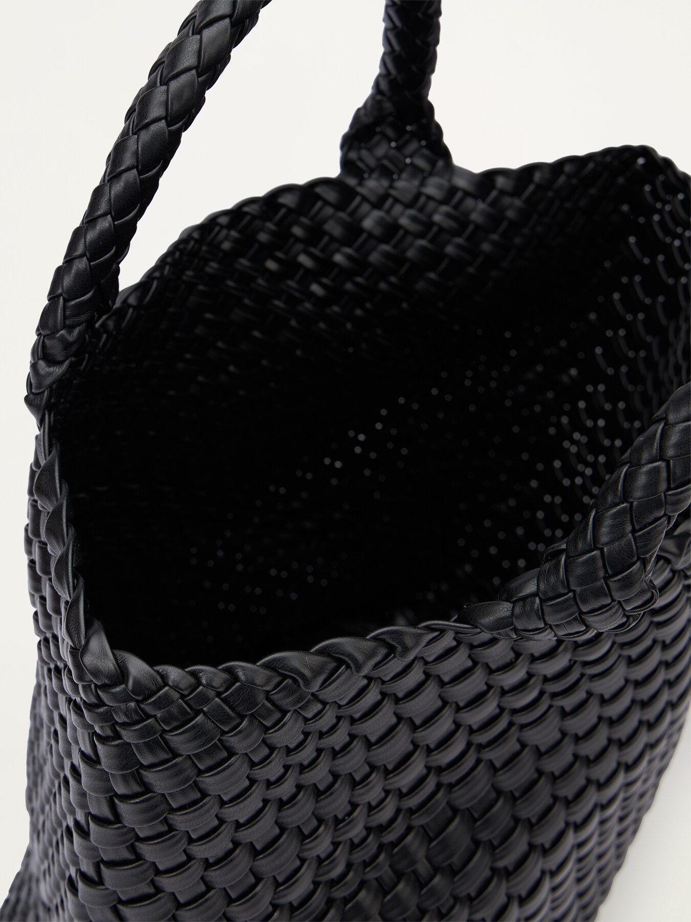 Hadaki Braided on sale Tote Bag Black