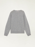 Maglia girocollo in puro cashmere image number 3