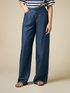 Pantaloni wide leg in tencel image number 3